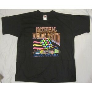 National Bowling Stadium Reno, Nevada Shirt XL VTG TAG FRUIT OF THE LOOM